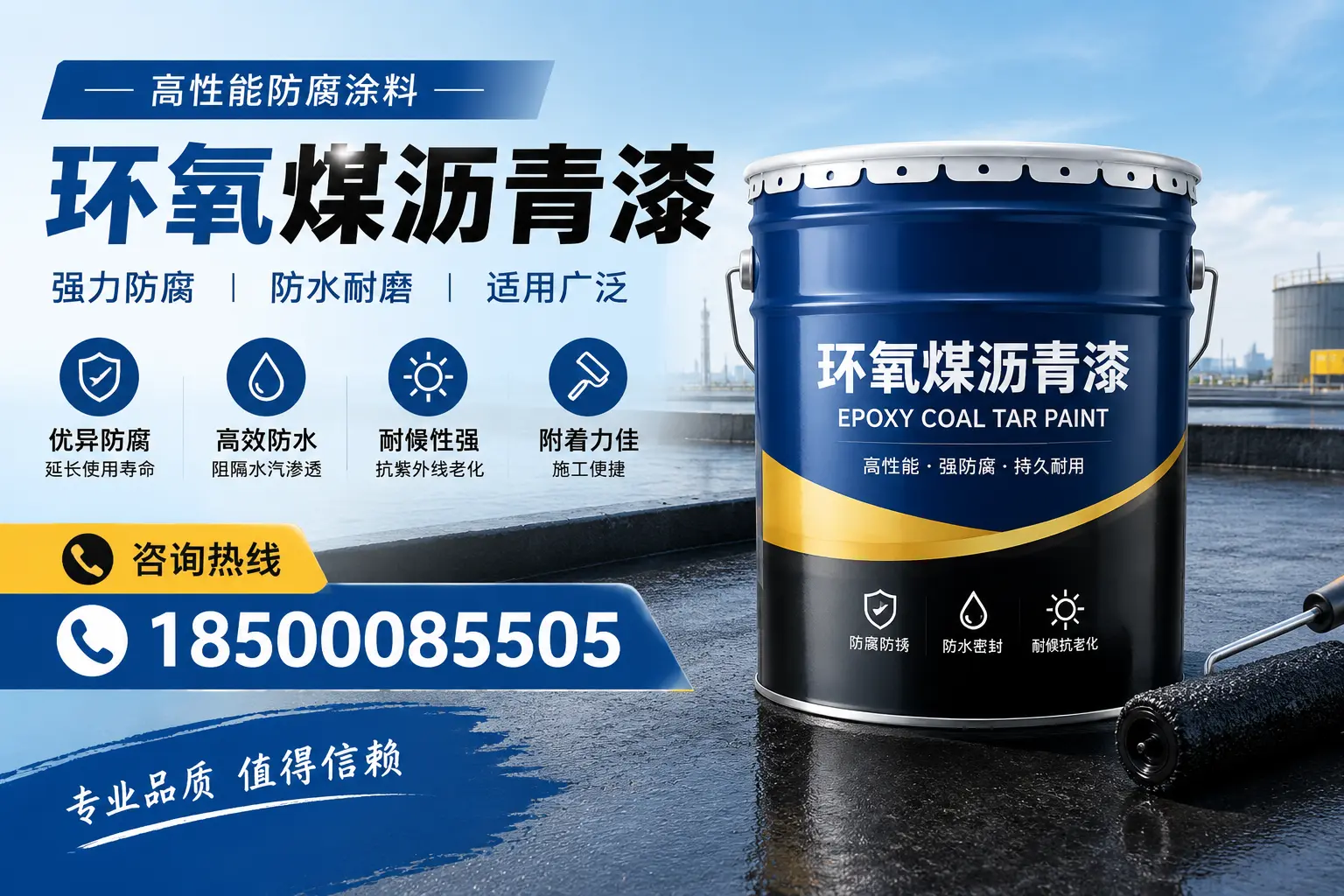环氧煤沥青漆的主要成分与功能,伊犁用户深度了解